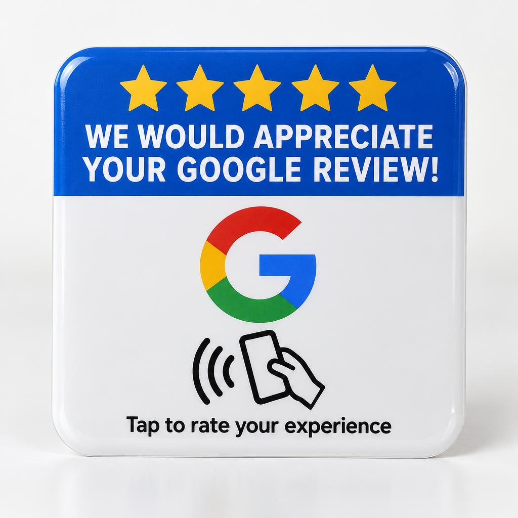Square Google Review Card